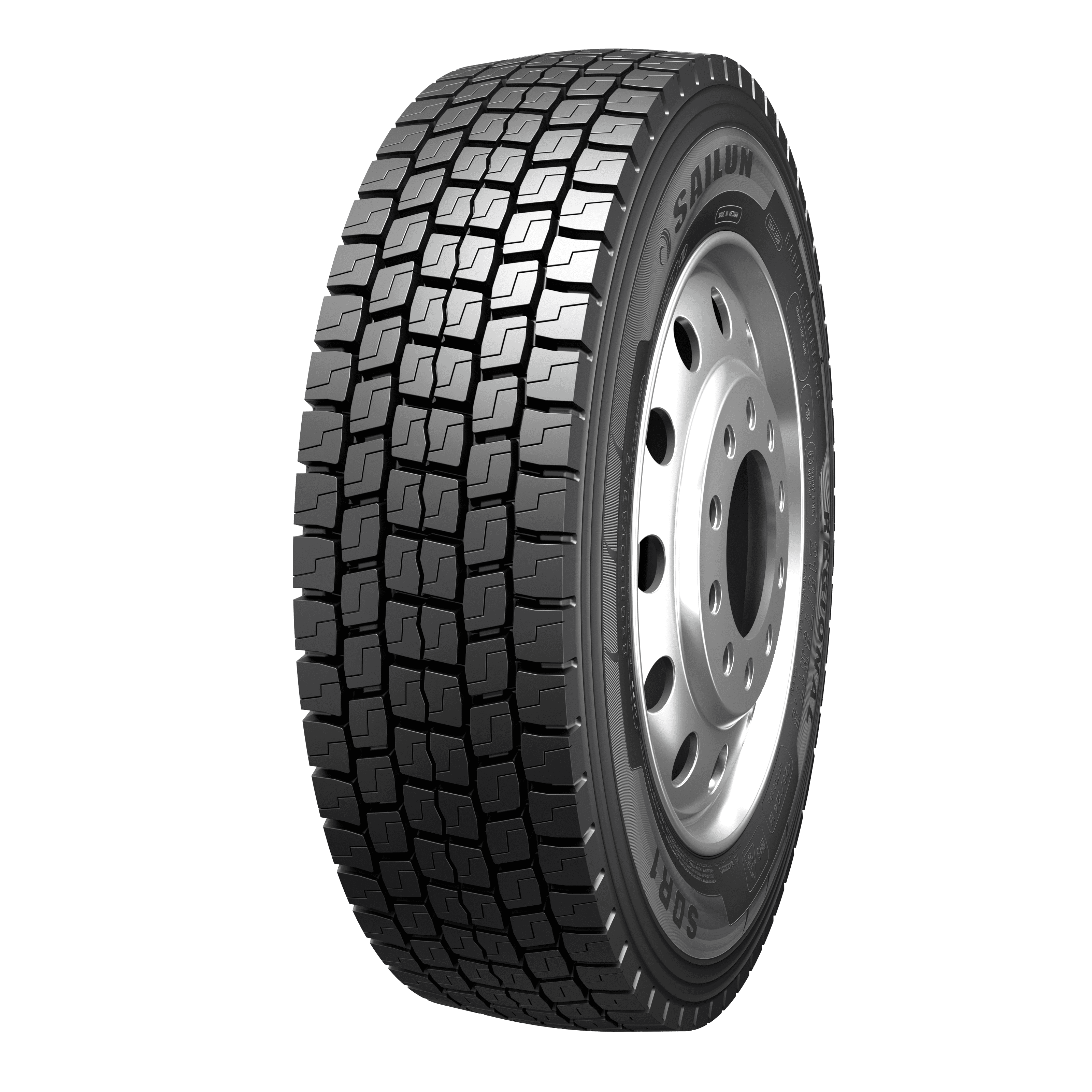 Грузові шини 215/75R17.5 128/126M 16PR SDR1 Тяга (VT) SAILUN